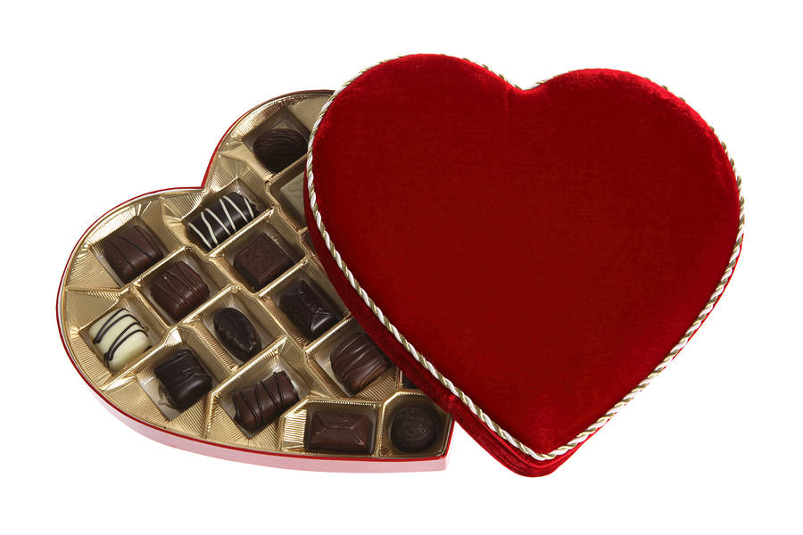 Heart Shaped Box of Chocolates - Longfellow's Greenhouses